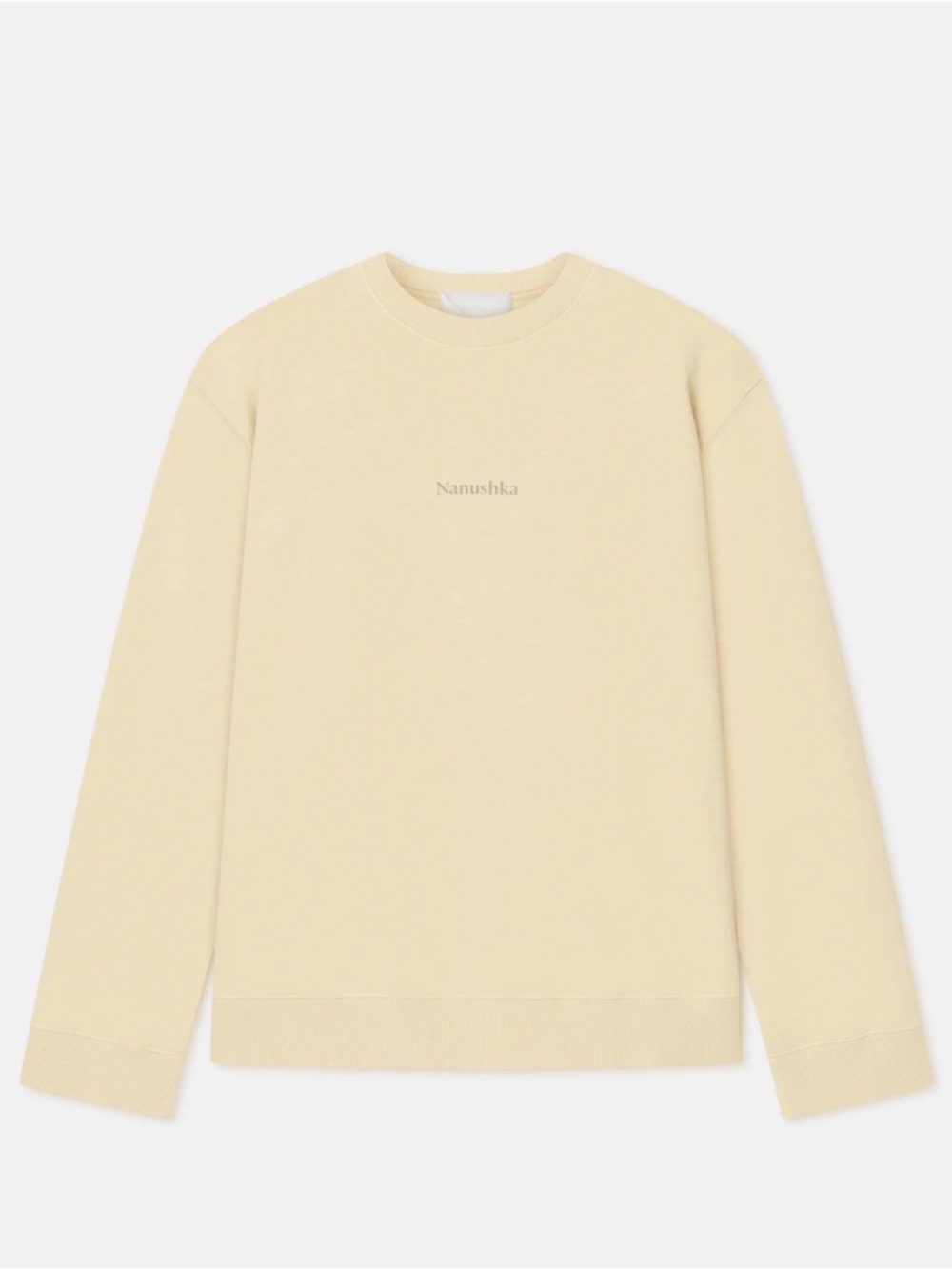 Nanushka Remy Printed Cotton Fleece Sweatshirt